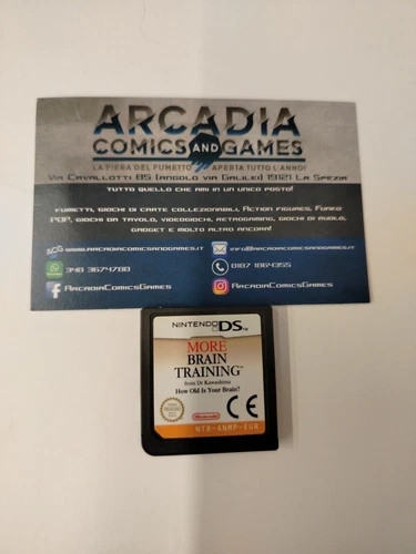 More Brain Training Del Dr. Kawashima Nintendo DS NDS Solo Cartuccia Loose